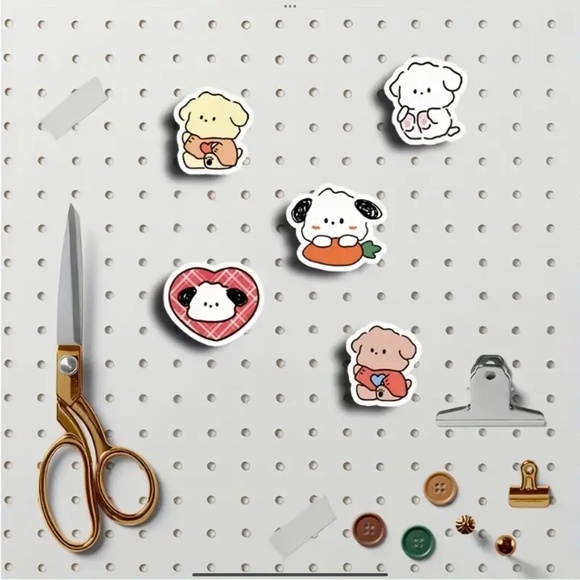 Yowoyowoo Korean Super Cute‎ Dog Stickers (25 Piece) SO SO CUTE! - Picture 3 of 4